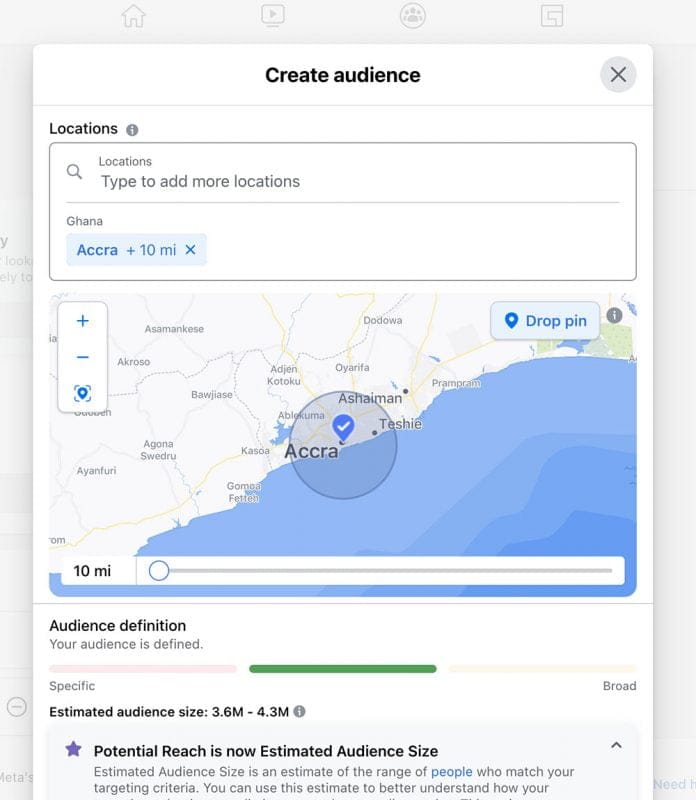 facebook-miles-radius