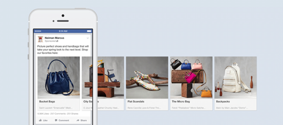 facebook carousel ad