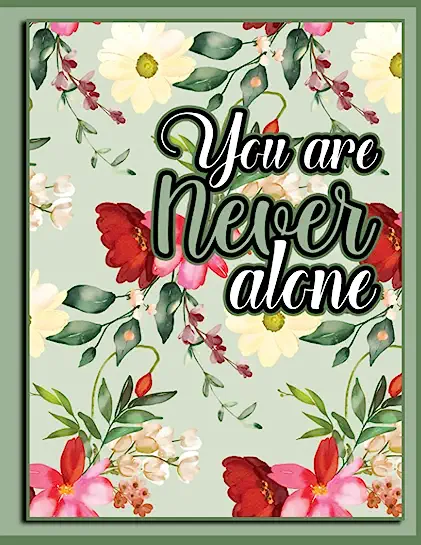 you are never alone  dirty adult coloring book