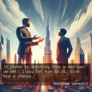 Abraham Lincoln quotes on Business 1