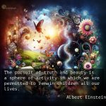 Albert Einstein quotes on Beauty