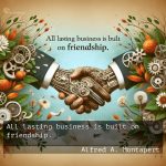 Alfred A Montapert quotes on Business