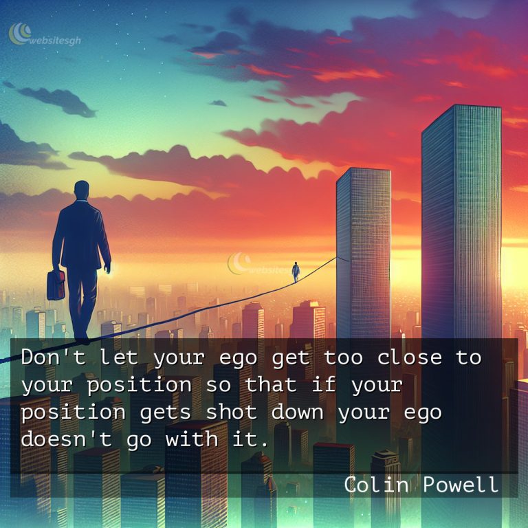 Colin Powell Quotes on Business El4O