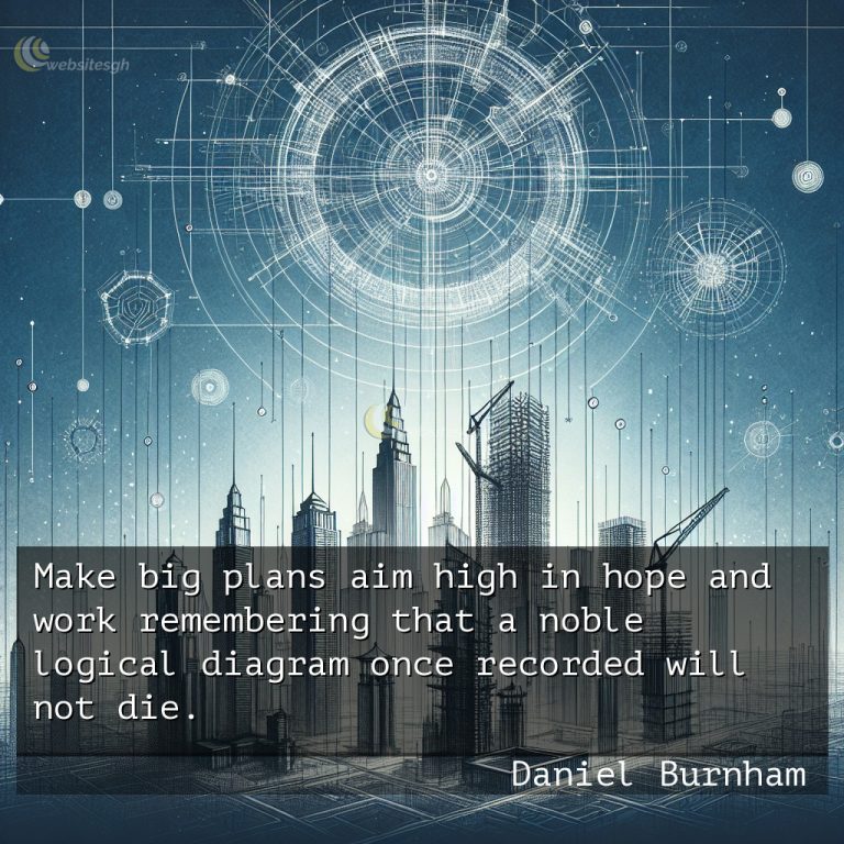 Daniel Burnham Quotes on Architecture vFti