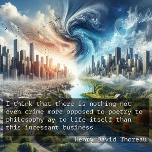 Henry David Thoreau Quotes on Business qyLk