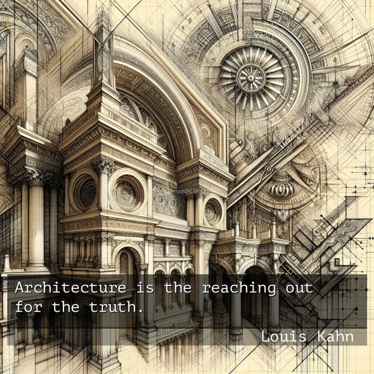 Louis Kahn Quotes on Architecture jQgl