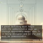 Louis Kahn quotes on Architecture