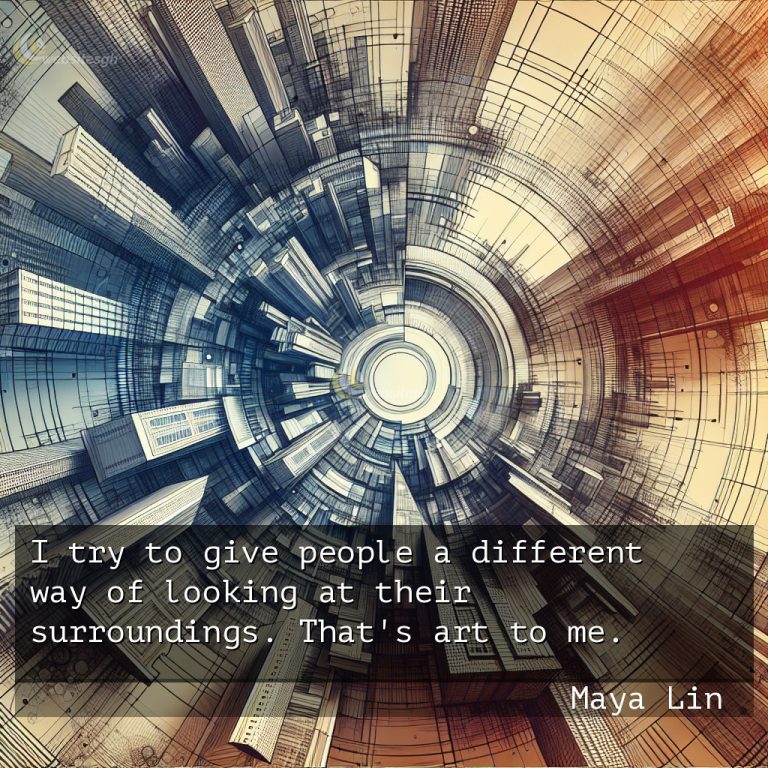 Maya Lin Quotes on Architecture lWVX