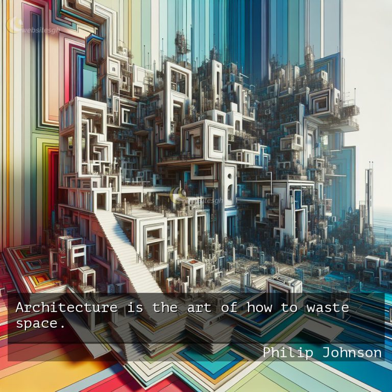 Philip Johnson quotes on Architecture