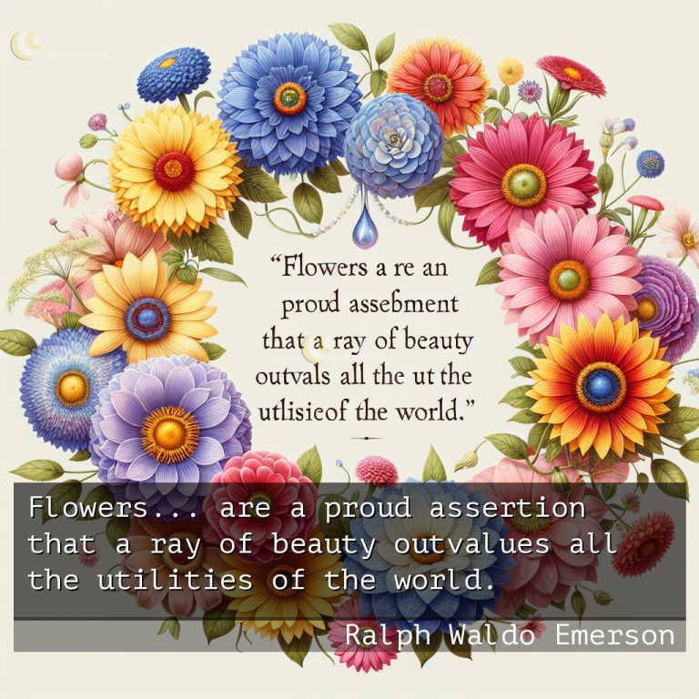 Ralph Waldo Emerson quotes on Beauty