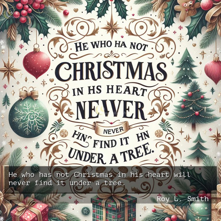 Roy L. Smith quotes on Christmas