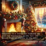 Washington Irving quotes on Christmas