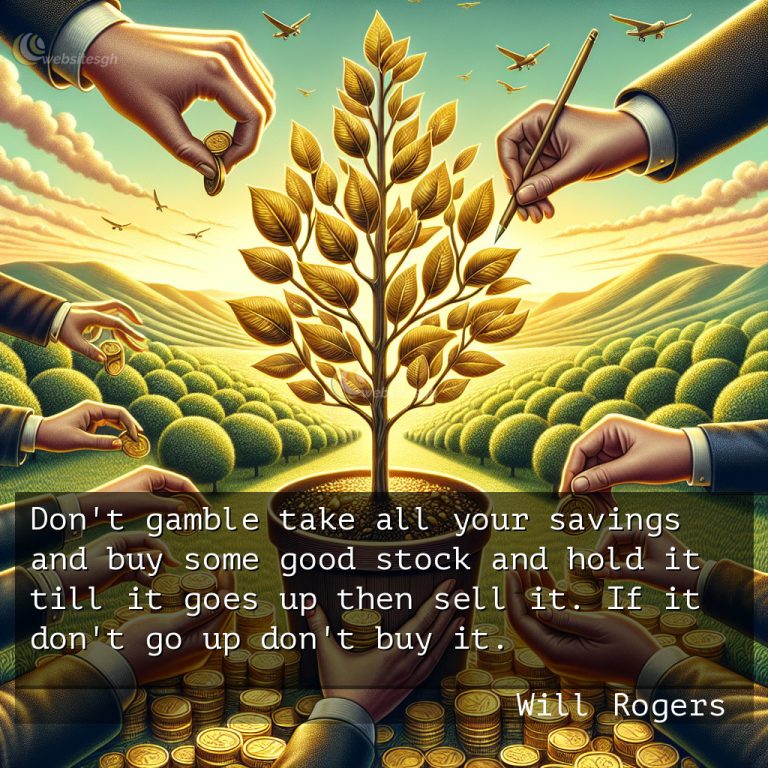 Will Rogers Quotes on Finance DBCz