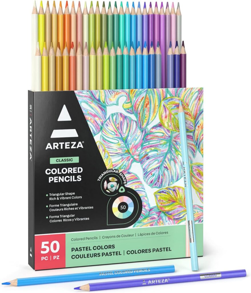 Arteza Kids Erasable Colored Pencils