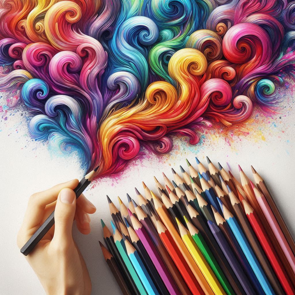 creativity with professional color pencils