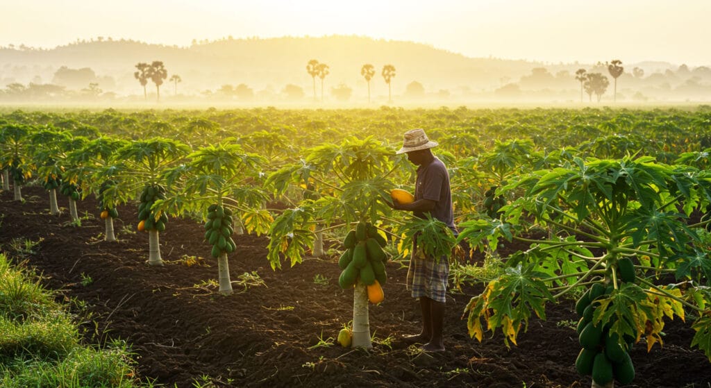 How to Grow and Cultivate Solo Sunrise Papaya (Pawpaw) in Ghana