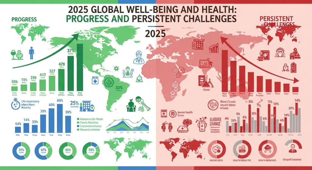 2025 Global Well-being and Health: Progress and Persistent Challenges