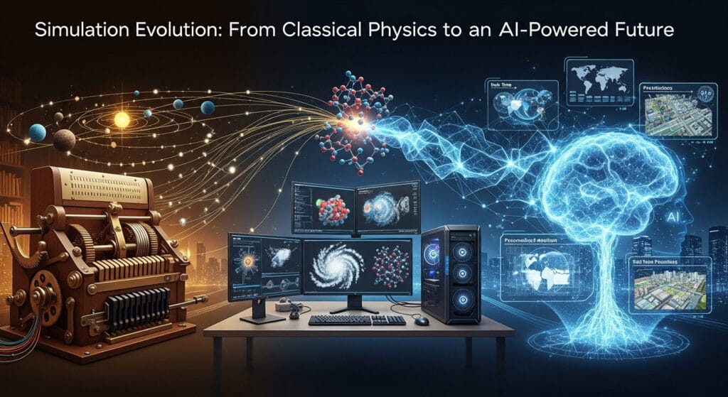Simulation Evolution: From Classical Physics to an AI-Powered Future
