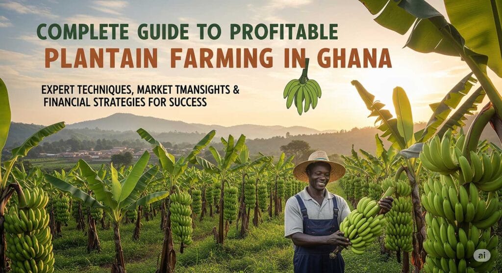 Profitable Plantain Farming in Ghana: Intercropping & Step-by-Step Plan for Entrepreneurs