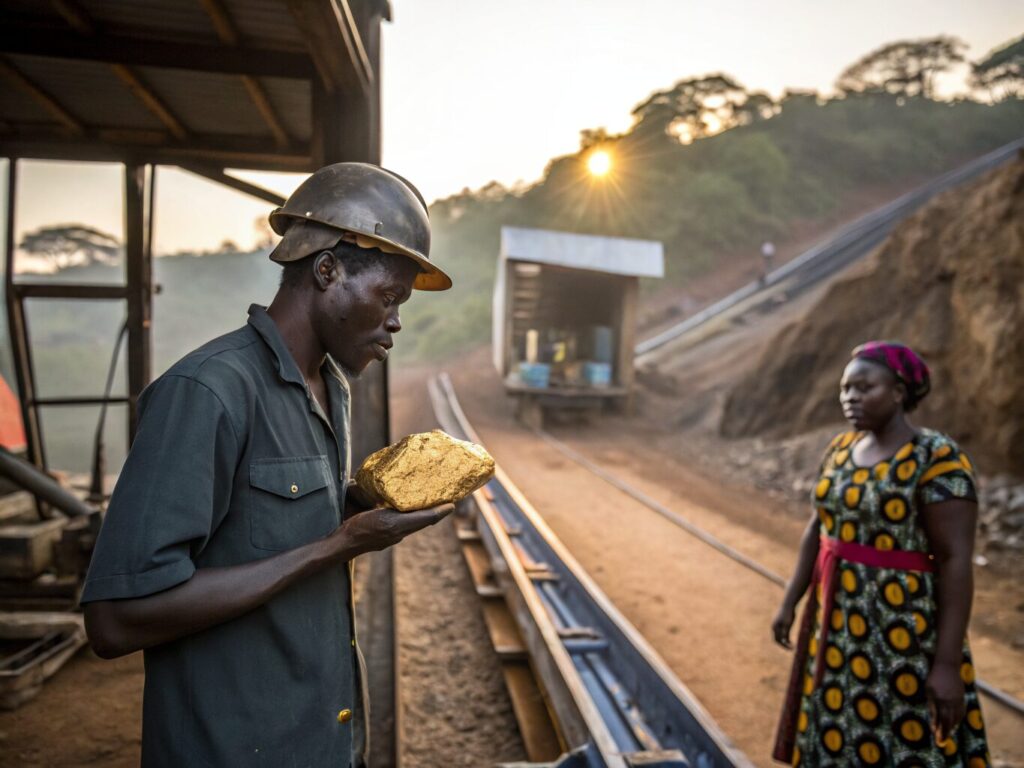 Note: "GE" means gold-equivalent ounces. The Government of Ghana holds a 10 percent carried